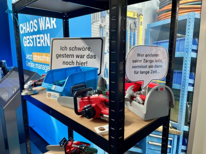 zamics Messeregal Gestern war es noch hier