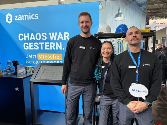 zamics Team auf der digitalBAU 2026